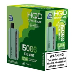 HQD Cuvie Glaze 15000 Puffs - Image 8