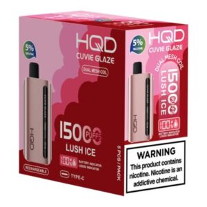 HQD Cuvie Glaze 15000 Puffs - Image 7