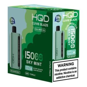 HQD Cuvie Glaze 15000 Puffs - Image 5
