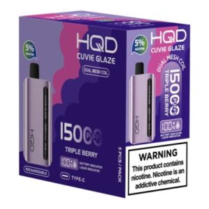 HQD Cuvie Glaze 15000 Puffs - Image 3