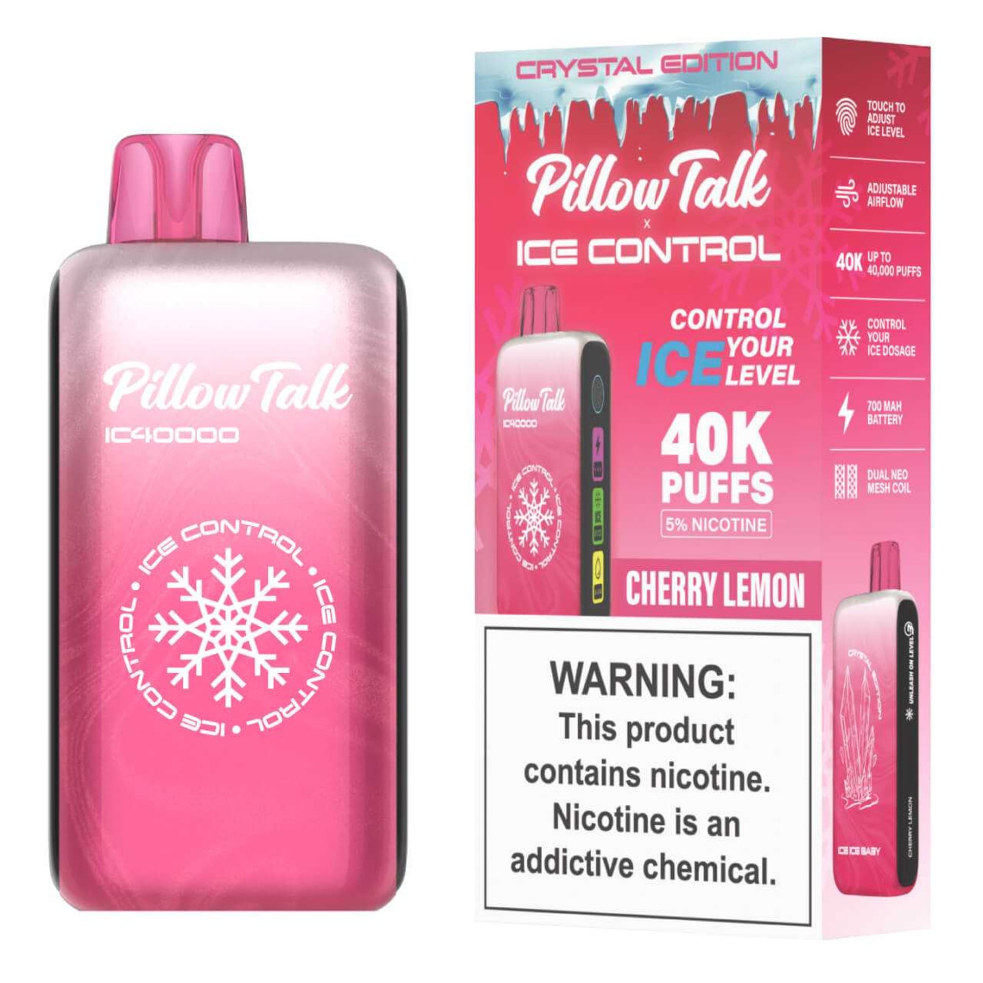 Pillow Talk IC40000 Ice Control - 40,000 Puffs - Image 18