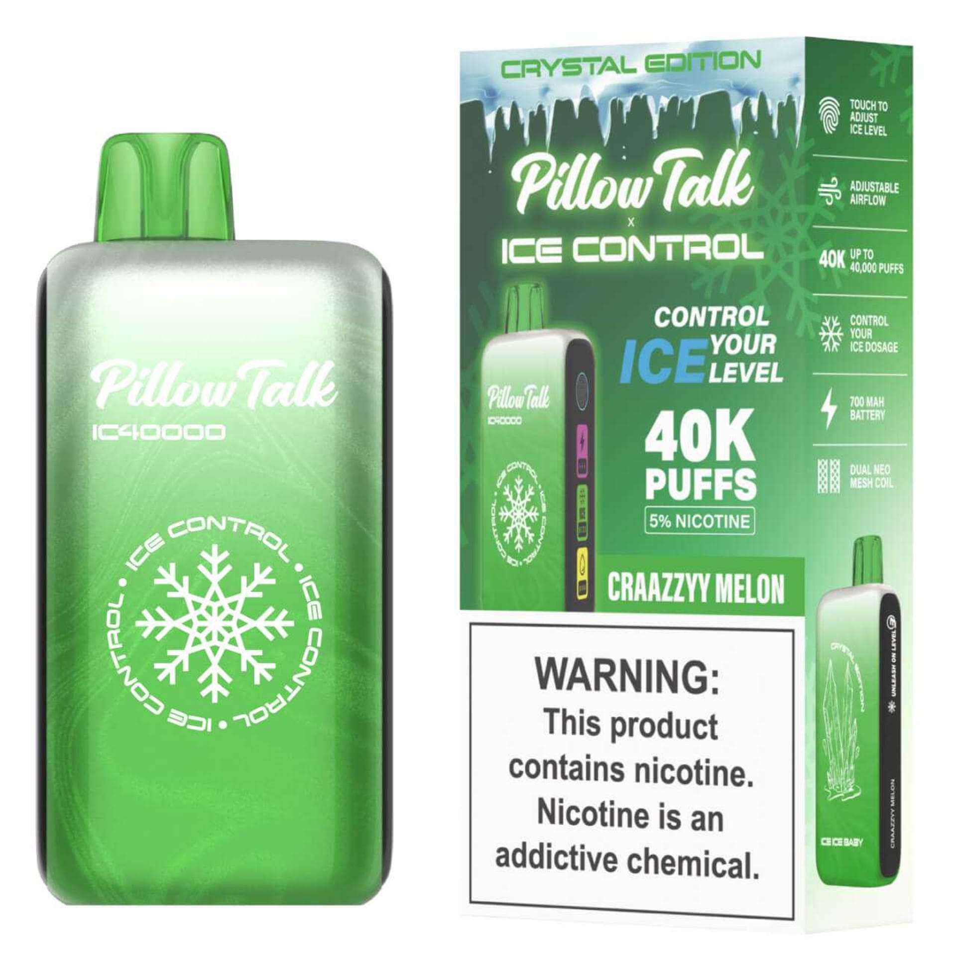 Pillow Talk IC40000 Ice Control - 40,000 Puffs - Image 13