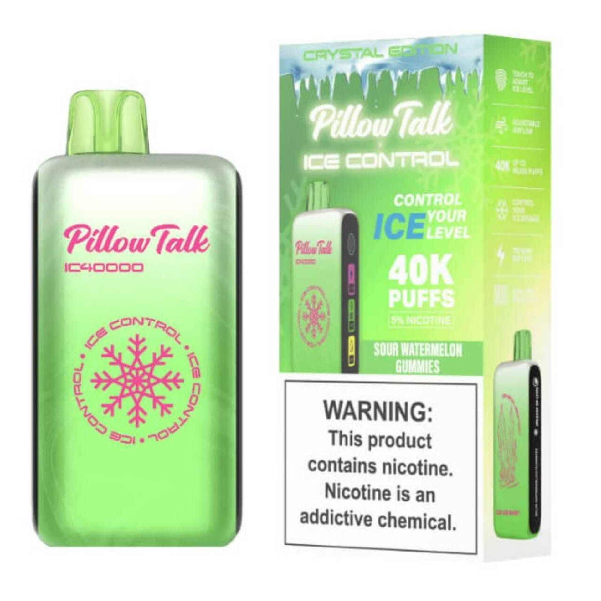 Pillow Talk IC40000 Ice Control - 40,000 Puffs - Image 5
