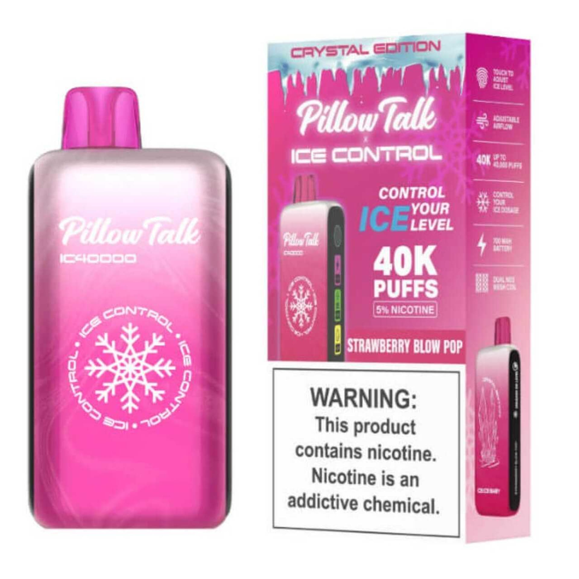 Pillow Talk IC40000 Ice Control - 40,000 Puffs - Image 4