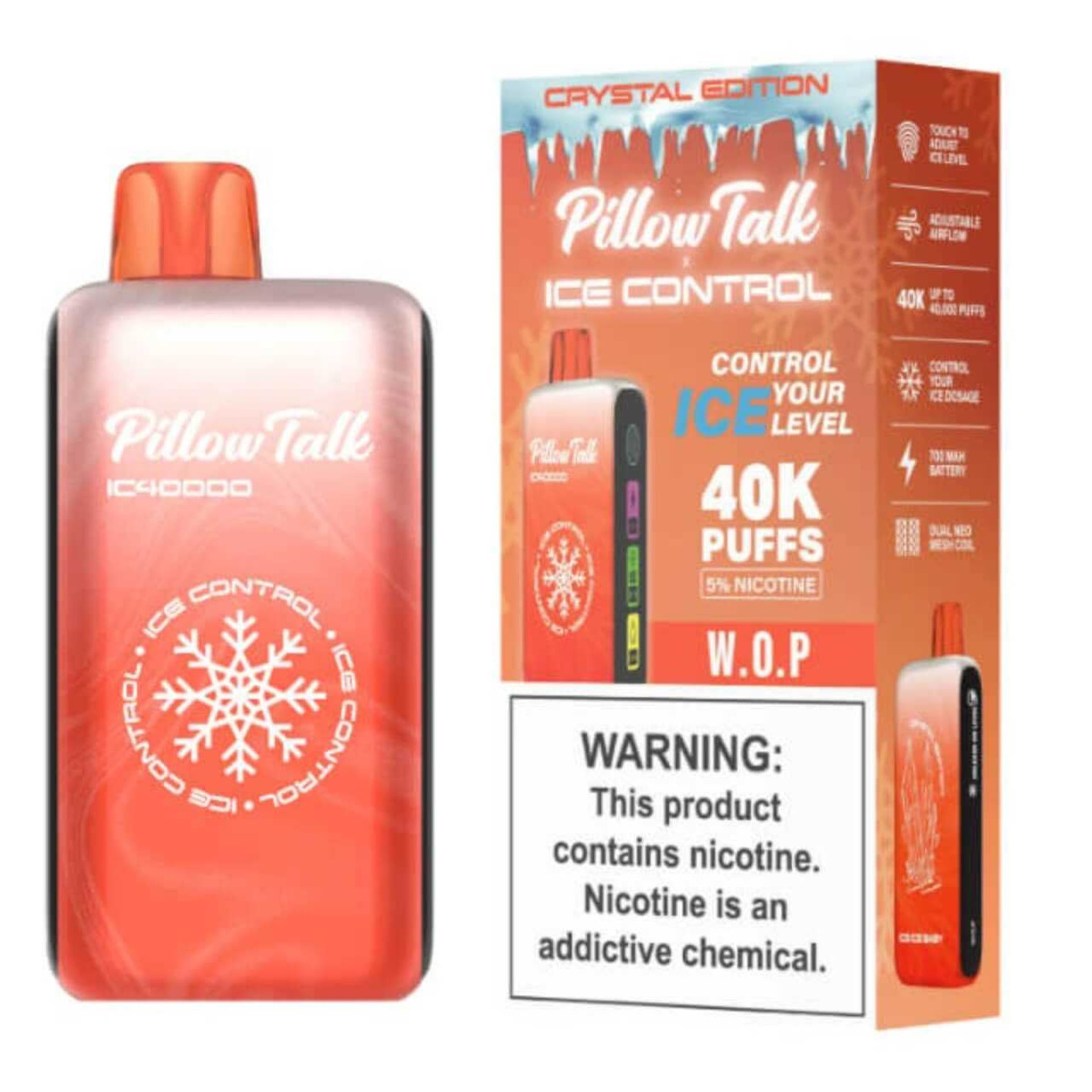 Pillow Talk IC40000 Ice Control - 40,000 Puffs - Image 3