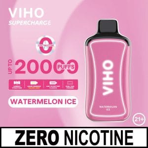 VIHO Supercharge 20,000 Puffs - Nicotine-Free (0%)