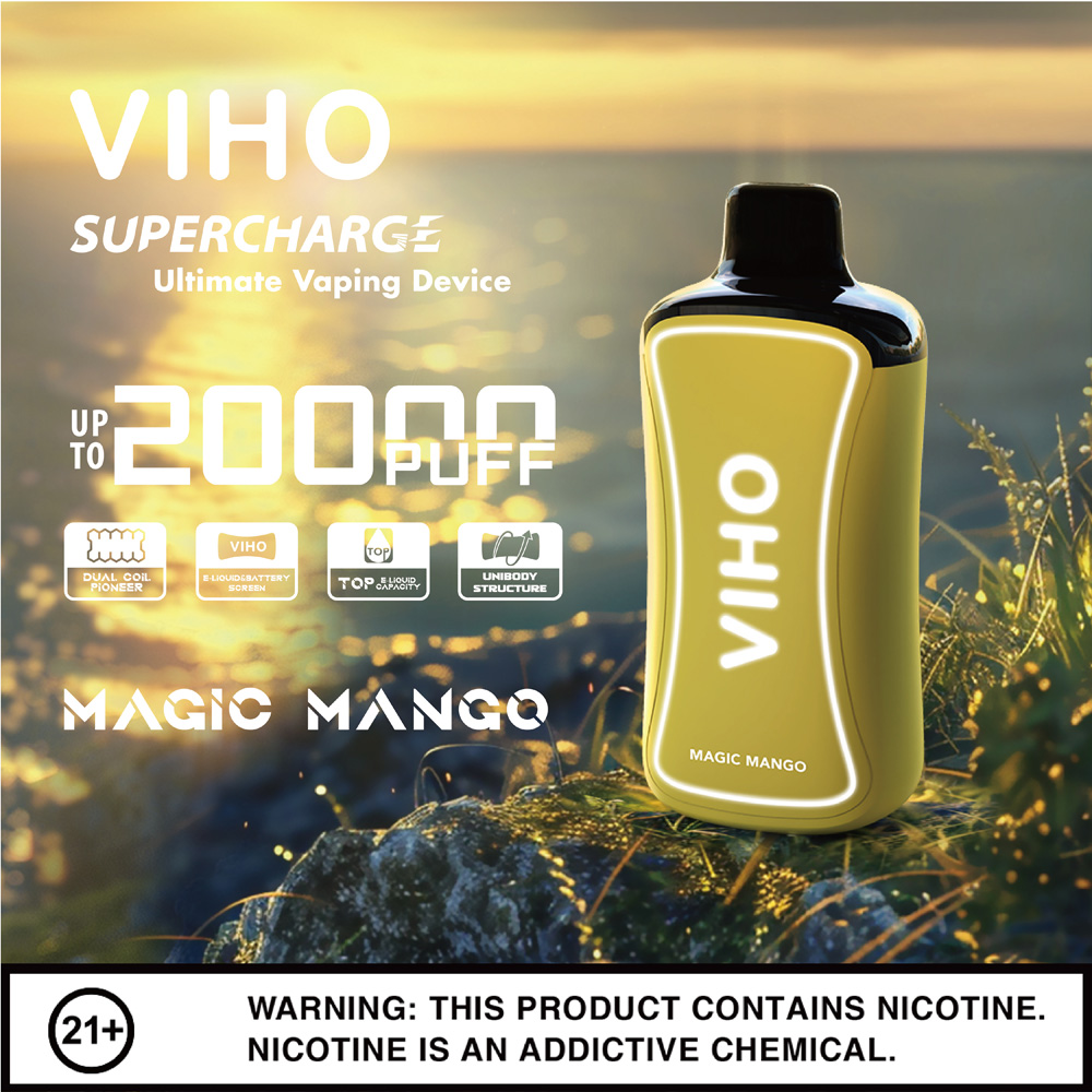 VIHO Supercharge 20,000 Puffs - Image 12