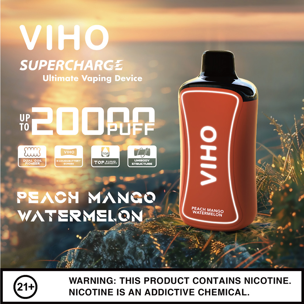 VIHO Supercharge 20,000 Puffs - Image 13