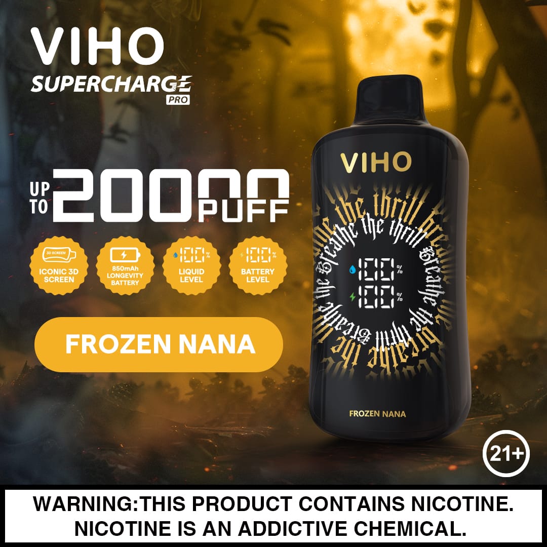 VIHO Supercharge PRO 20,000 Puffs - Image 2