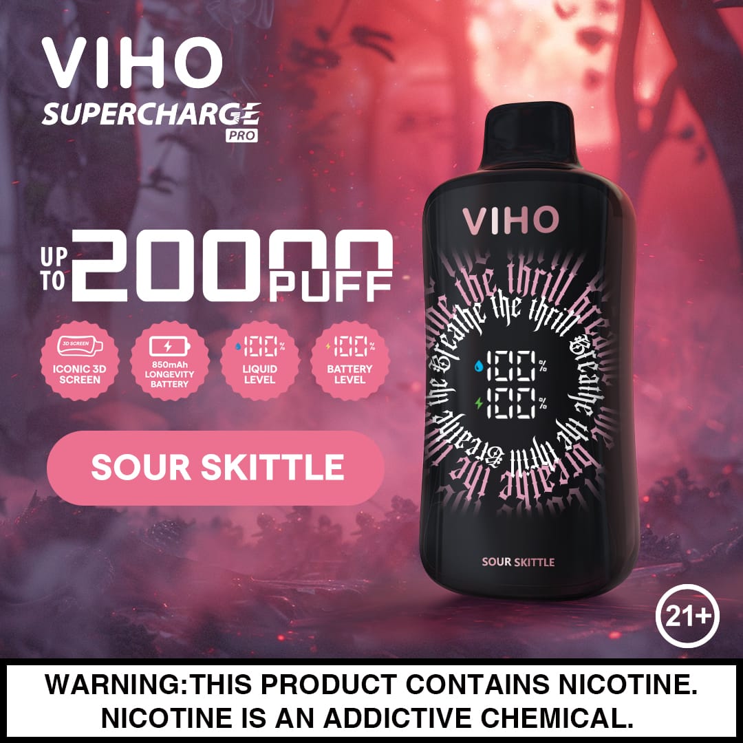 VIHO Supercharge PRO 20,000 Puffs - Image 6