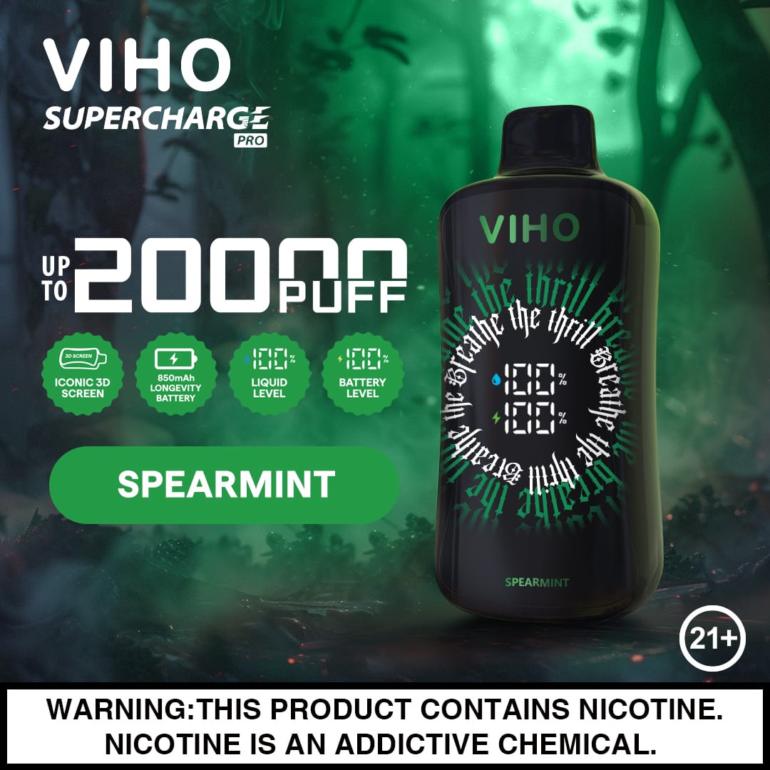 VIHO Supercharge PRO 20,000 Puffs - Image 7