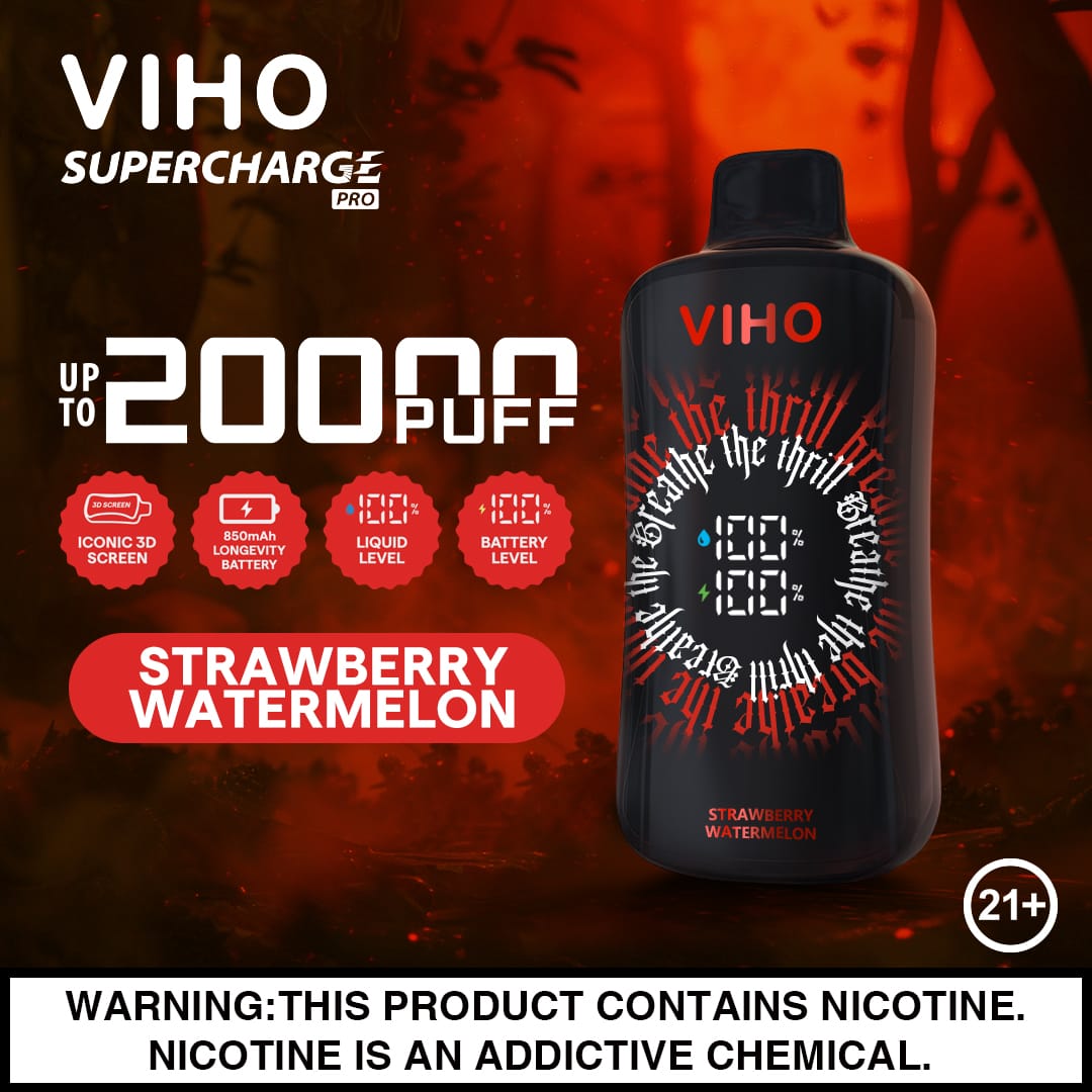 VIHO Supercharge PRO 20,000 Puffs - Image 8