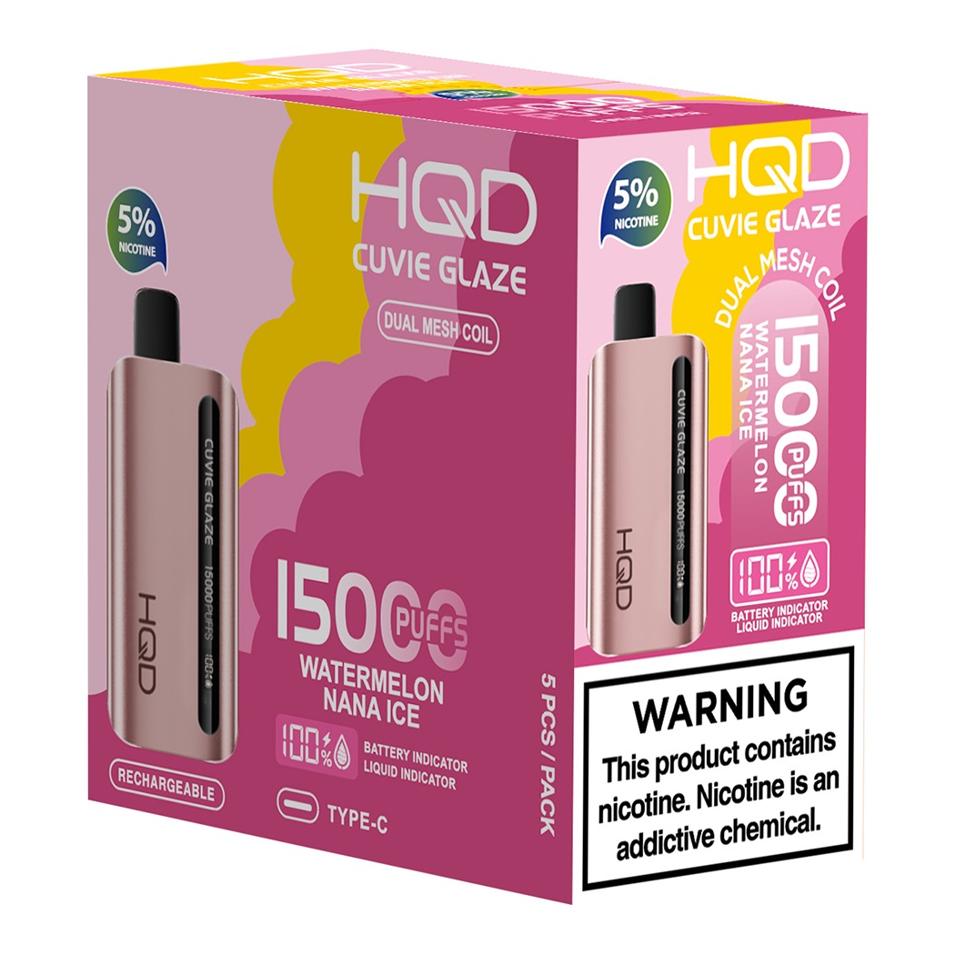 HQD Cuvie Glaze 15000 Puffs - Image 2