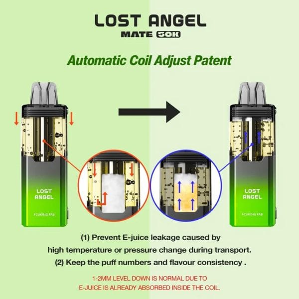 Lost Angel Mate Disposable Kit - 50,000 Puffs - Image 2