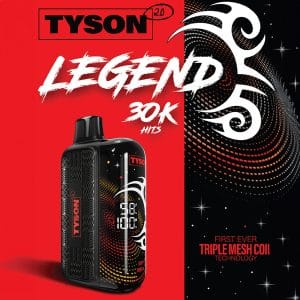 Tyson 2.0 Legend 30K Disposable Vape - 30,000 Puffs