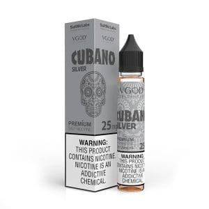 Cubano Silver - salt nicotine e-liquid by VGOD 30ml