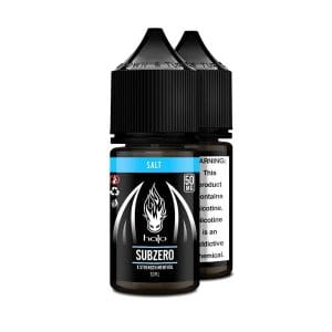 Subzero - salt nicotine e-liquid by Halo 30ml