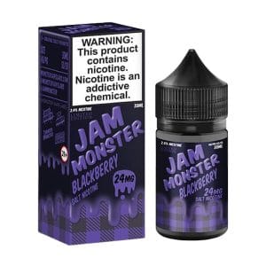 Blackberry - salt nicotine e-liquid by Jam Monster 30ml