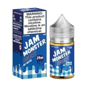 Blueberry - salt nicotine e-liquid by Jam Monster 30ml