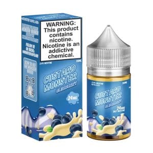 Blueberry - salt nicotine e-liquid by Custard Monster 30ml