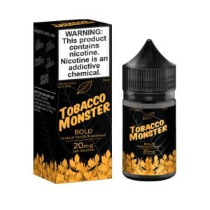 Bold - salt nicotine e-liquid by Tobacco Monster 30ml