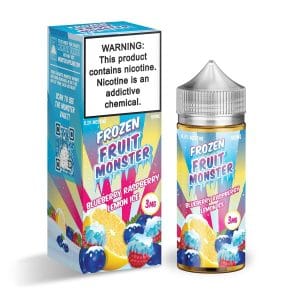 Blueberry Raspberry Lemon Ice - freebase e-liquid by Frozen Fruit Monster 100ml