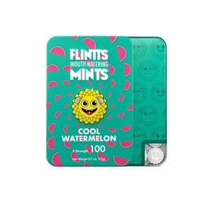 Flintts Mints - Cool Watermelon - Dry Mouth Mint (F‑Strength 100)