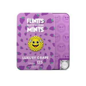 Flintts Mints - Luxury Grape - Dry Mouth Mint (F‑Strength 125)