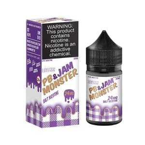PB & Grape - salt nicotine e-liquid by Jam Monster 30ml