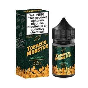 Menthol - salt nicotine e-liquid by Tobacco Monster 30ml