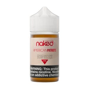 American Patriots - freebase e-liquid by Naked 60ml