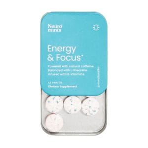 Neuro - Energy & Focus Peppermint Mints Tin (12 Ct)