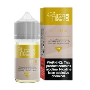 Euro Gold - salt nicotine e-liquid by Naked 30ml