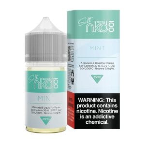 Mint - salt nicotine e-liquid by Naked 30ml