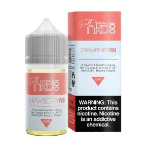 Strawberry Pom - salt nicotine e-liquid by Naked 30ml