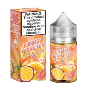 Passionfruit Orange Guava - salt nicotine e-liquid by Fruit Monster 30ml