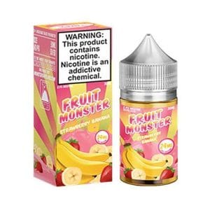Strawberry Banana - salt nicotine e-liquid by Fruit Monster 30ml