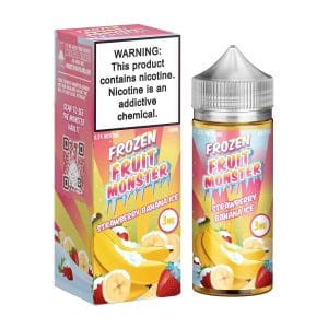 Strawberry Banana Ice - freebase e-liquid by Frozen Fruit Monster 100ml