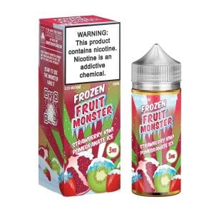 Strawberry Kiwi Pomegranate Ice - freebase e-liquid by Frozen Fruit Monster 100ml