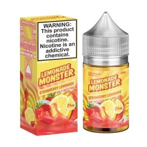 Strawberry Lemonade - salt nicotine e-liquid by Lemonade Monster 30ml