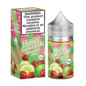 Strawberry Lime - salt nicotine e-liquid by Fruit Monster 30ml