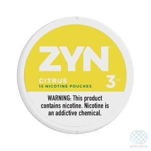 Zyn Citrus 3MG - Nicotine Pouches
