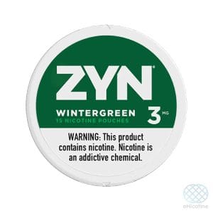 Zyn Wintergreen 3MG - Nicotine Pouches