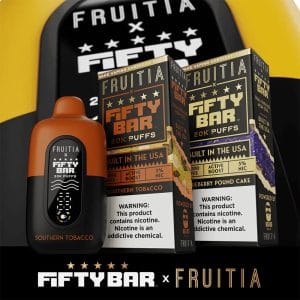 Fifty Bar x Fruitia - 20,000 Puffs