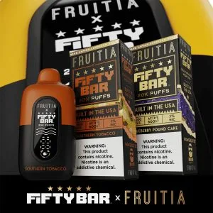 Fifty Bar x Fruitia - 20,000 Puffs