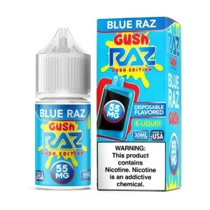 Blue Raz Gush - Salt Nicotine e-liquid by RAZ 30ml
