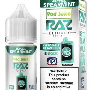 Jewel Spearmint - Salt Nicotine e-liquid by RAZ 30ml