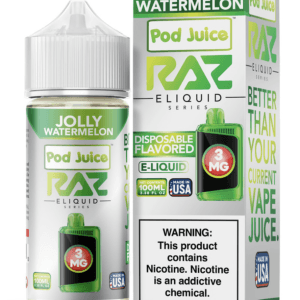 Jolly Watermelon - Freebase e-liquid by RAZ 100ml