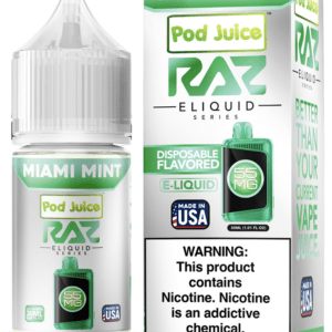 Miami Mint - Salt Nicotine e-liquid by RAZ 30ml