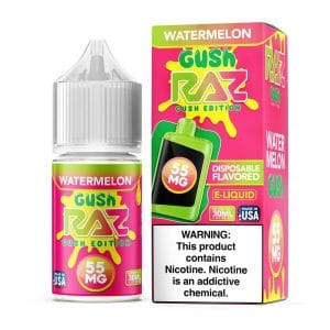 Watermelon Gush - Salt Nicotine e-liquid by RAZ 30ml